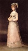 Francisco Goya Full-length Portrait of the Countess of Chinchon china oil painting reproduction